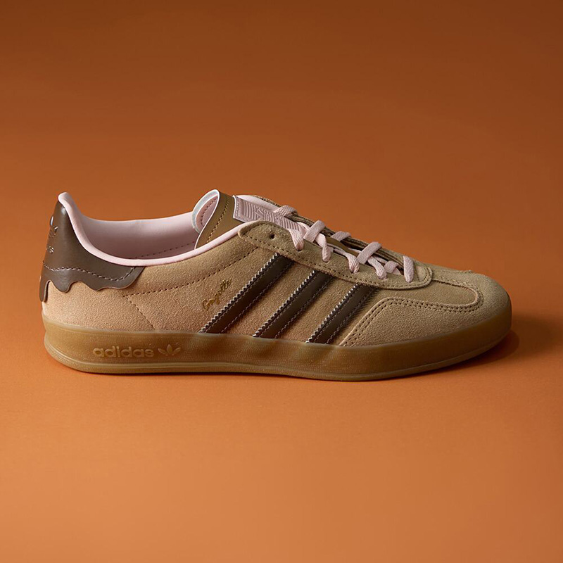 Adidas Shoes Gazelle - Adidas Originals JR8028 Beżowo-brązowe zamszowe buty