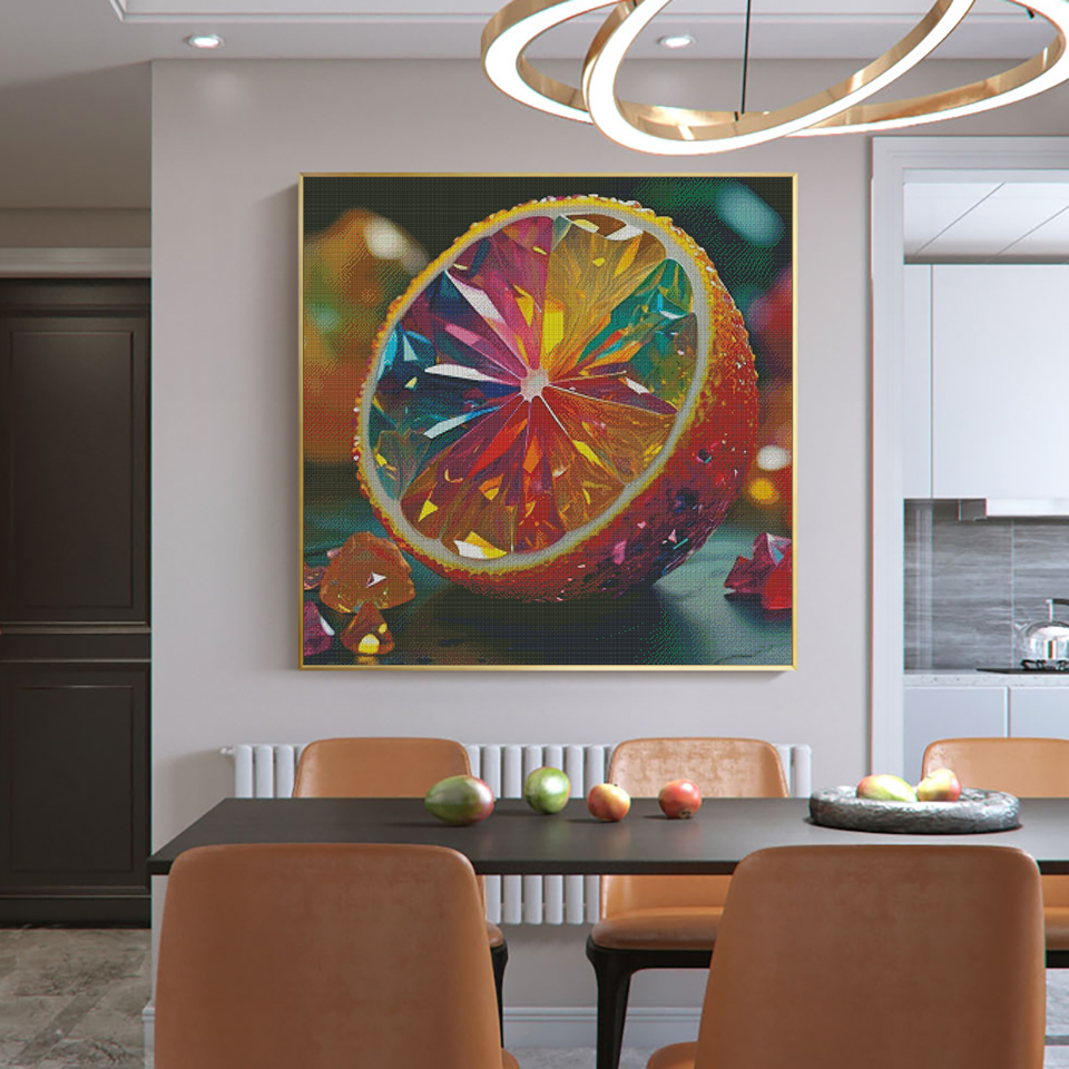 Nowość! 100% Kryształowa Żywic – Photo Mosaic Print recenzja i cena