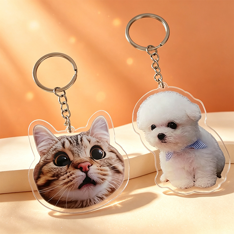 Uroczy breloczek akrylowy z wł – Pet Portrait Custom recenzja i cena